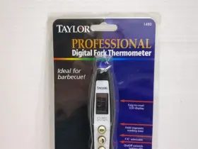 1480 TAYLOR Star Digital Meat Fork Thermometer Barbecue #2