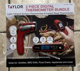 1759383 TAYLOR Digital Thermometer Infrared Laser