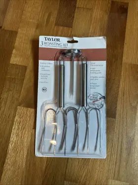 3504TL TAYLOR Meat Thermometer Turkey Lifters Steel