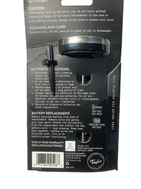 50815 TAYLOR Pro Digital Meat Thermometer Steel #2