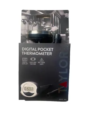 50815 TAYLOR Pro Digital Meat Thermometer Steel
