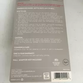 5280824 TAYLOR Digital Thermometer Usb Rechargeable #3