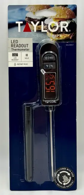 5315857 TAYLOR Digital Led Thermometer Kitchen Food Meat Tool