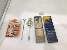 5936 TAYLOR Roast Meat Thermometer Box Skewer