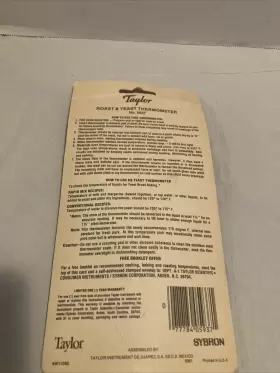 5937N TAYLOR Analog Meat Thermometer #2