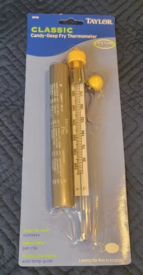 5978 TAYLOR Classic Candy Thermometer Nos