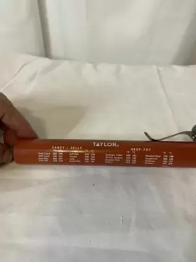 5978N TAYLOR Candy Thermometer Glass Analog Cooking