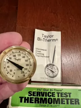 6083-3 TAYLOR Service Thermometer Dial Therm Microwave #2