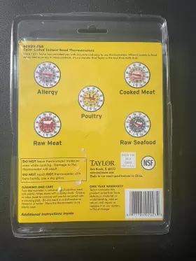 6092NFSA TAYLOR Dial Cross Contamination Thermometer Set #2