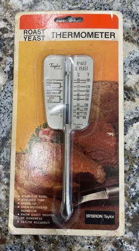 7778405937 TAYLOR Roast Yeast Thermometer Sybron