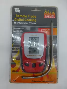 808N-4 TAYLOR Remote Probe Digital Grilling Cooking Bbq Timer #2