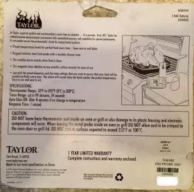 808WW TAYLOR Weekend Warrior Digital Grilling Thermometer #2 808WW TAYLOR Weekend Warrior Digital Grilling Thermometer #2
