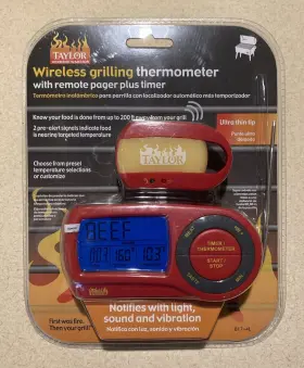 817-4L TAYLOR Weekend Warrior Wireless Grilling Thermometer