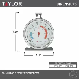 885727995705 TAYLOR Dial Kitchen Refrigerator Freezer Analog #2