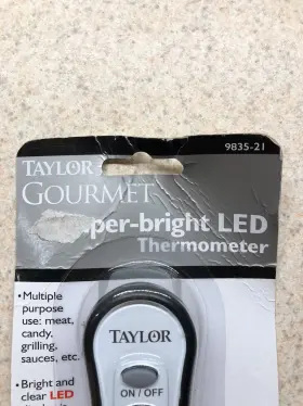 9835-21 TAYLOR Gourmet Led Food Thermometer Meat Candy #2