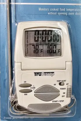CP3518-9.03 TAYLOR Trutemp Digital Cooking Thermometer Timer
