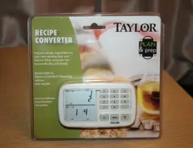 077784012536 TAYLOR PRECISION PRODUCTS Recipe Converter Based