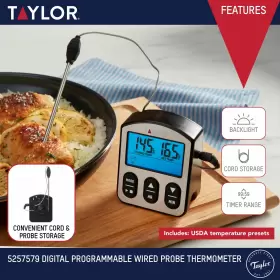 5257579 TAYLOR PRECISION PRODUCTS Programmable Wired Steel