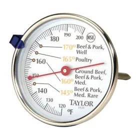 639866 TAYLOR PRECISION PRODUCTS Meat Dial Thermometer