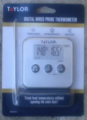 S293904 TAYLOR Digital Wired Probe Thermometer Timer