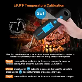2PB-12 HYBRID Thermometer Between Remote Bluetooth Bbq Meat #3