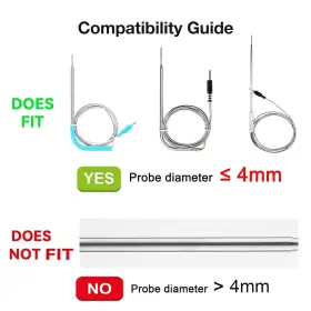 313022438424 BBQ Temperature Probe Spool Thermometer Magnets #3