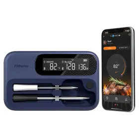FNT12-5 MEAT Wireless Thermometer Smoker Wifi Bluetooth Grill