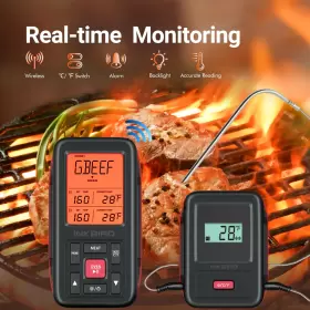 IB-0155-XX MEAT Wireless Thermometer Grilling Dual Probes #3