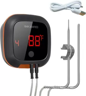 MT-4XS GRILL Bluetooth Bbq Meat Thermometer Dual Probes