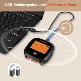 WIFI-13 MEAT Thermometer Wireless Bbq Smoker Oven #3