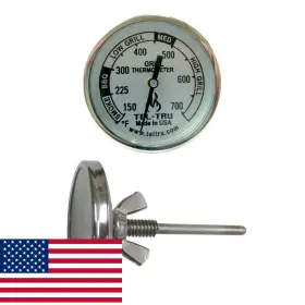 B00557760K TEL-TRU Barbecue Grill Thermometer Dial Stem