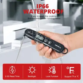 VC-A3-39830 TEMOLA Meat Thermometer Cooking Food Backlight #3