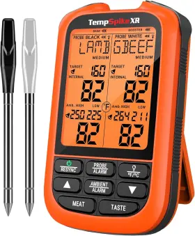 Tempspikexr TEMPPRO Wireless Meat Thermometer Dual Ultra