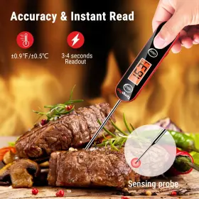 897099882466 TEMPPRO Digital Meat Thermometer Probe Kitchen #2