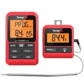 897099882664 TEMPPRO Wireless Meat Thermometer Digital Probe