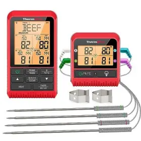 897099882688 TEMPPRO Wireless Meat Thermometer Probes Smoker