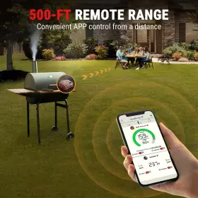 500-FT-RANGED TEMPPRO Wireless Meat Thermometer Bluetooth #2