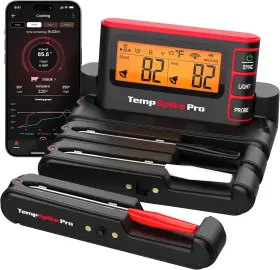 705353612831 TEMPSPIKE Wireless Meat Thermometer Waterproof