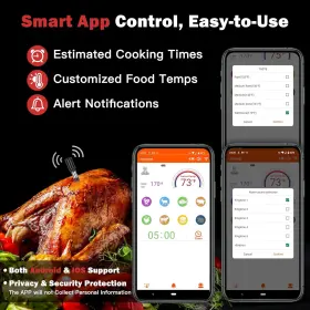 TSBW557 TEMPSPRITE Bluetooth Meat Thermometer Digital Smart #3
