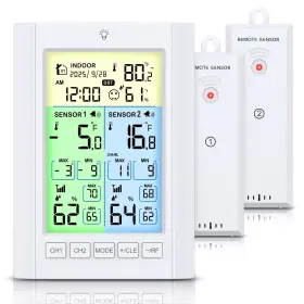WA181 TEMRACHA Wireless Freezer Thermometer Alarm Digital