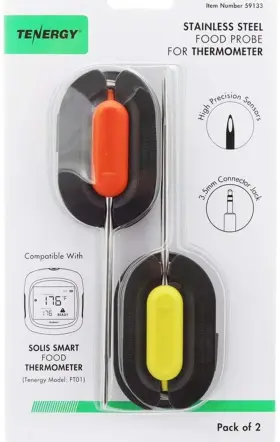 59133 TENERGY Steel Probes Solis Smart Thermometer