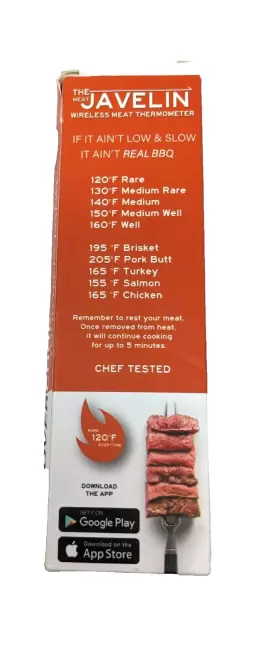 JAV120 THE MEAT JAVELIN Wireless Thermometer #3