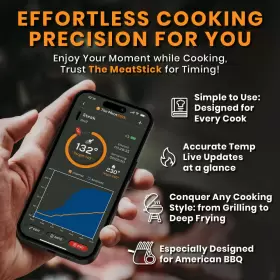 PS861 THE MEATSTICK Wireless Meat Thermometer Bluetooth Food #2