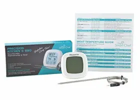 COMINHKPR150699 THE SMARTER CHEF Smart Meat Thermometer Timer