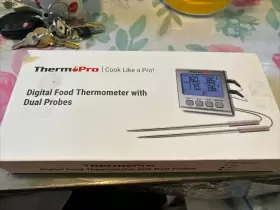 B36A THERM PRO Digital Food Thermometer Dual Probes