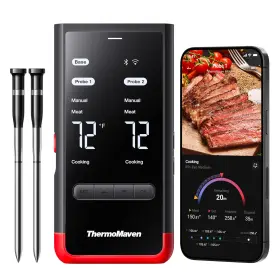 696582625474 THERMOMAVEN Wireless Bluetooth Smart Meat Base