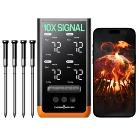 717325242939 THERMOMAVEN Wireless Bluetooth Smart Meat Base