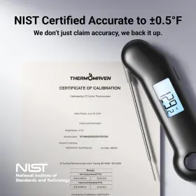 850057819458 THERMOMAVEN Professionai Meat Thermometer Faster #3