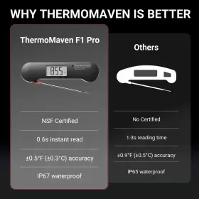 860009656888 THERMOMAVEN Meat Thermometer Digital Grill High #2