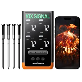 975723610246 THERMOMAVEN Wireless Meat Thermometer Bluetooth